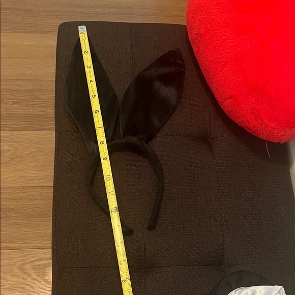 #1577** Bunny Costume with Ears - Black and White - Picture 9 of 9